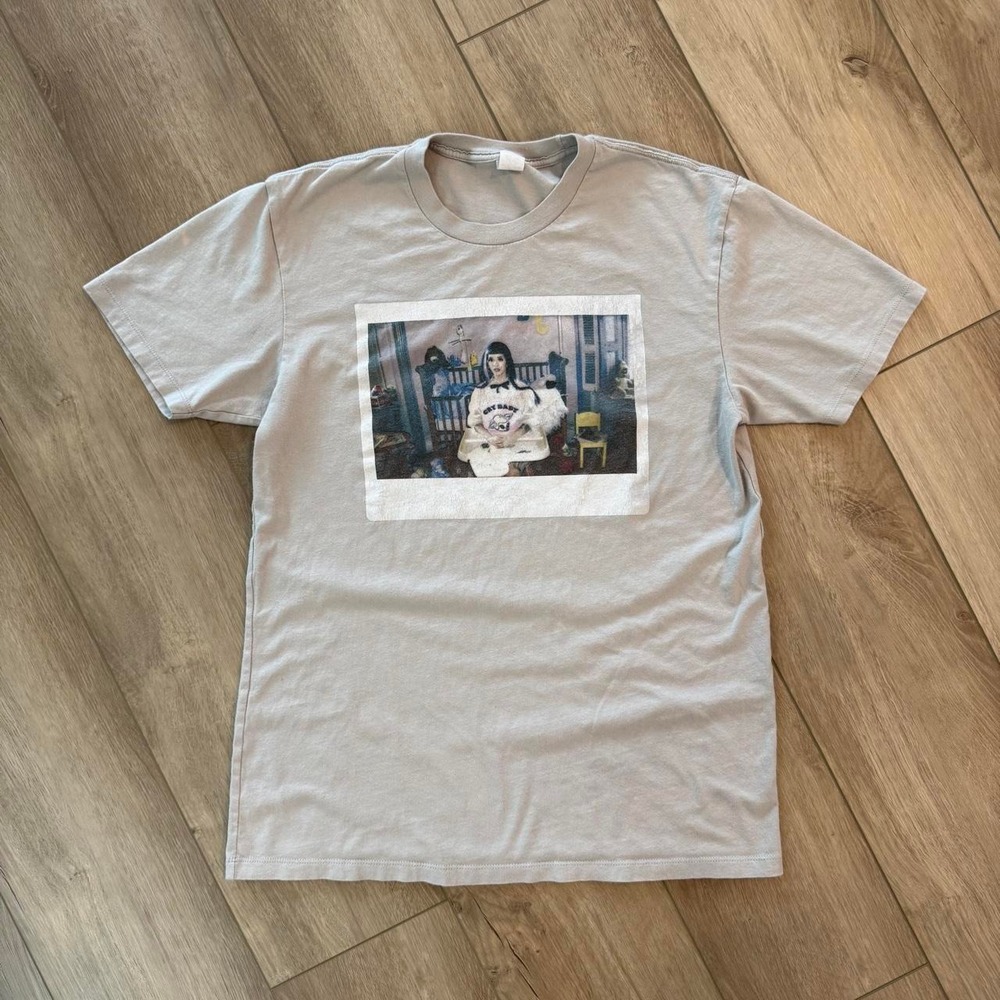 Melanie Martinez Polaroid T-Shirt Gray graphic music tee